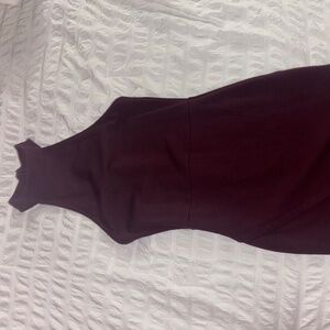 Bergundy dress